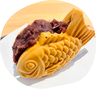 たい焼きの画像